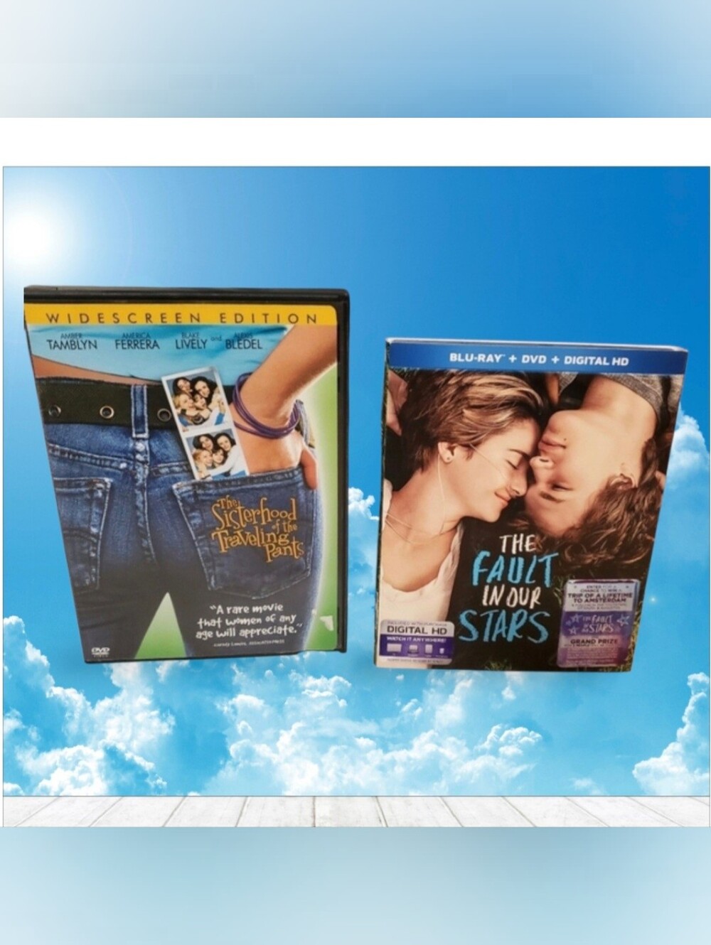 The Sisterhood of the Traveling Pants & The Fault in Our Stars DVDs